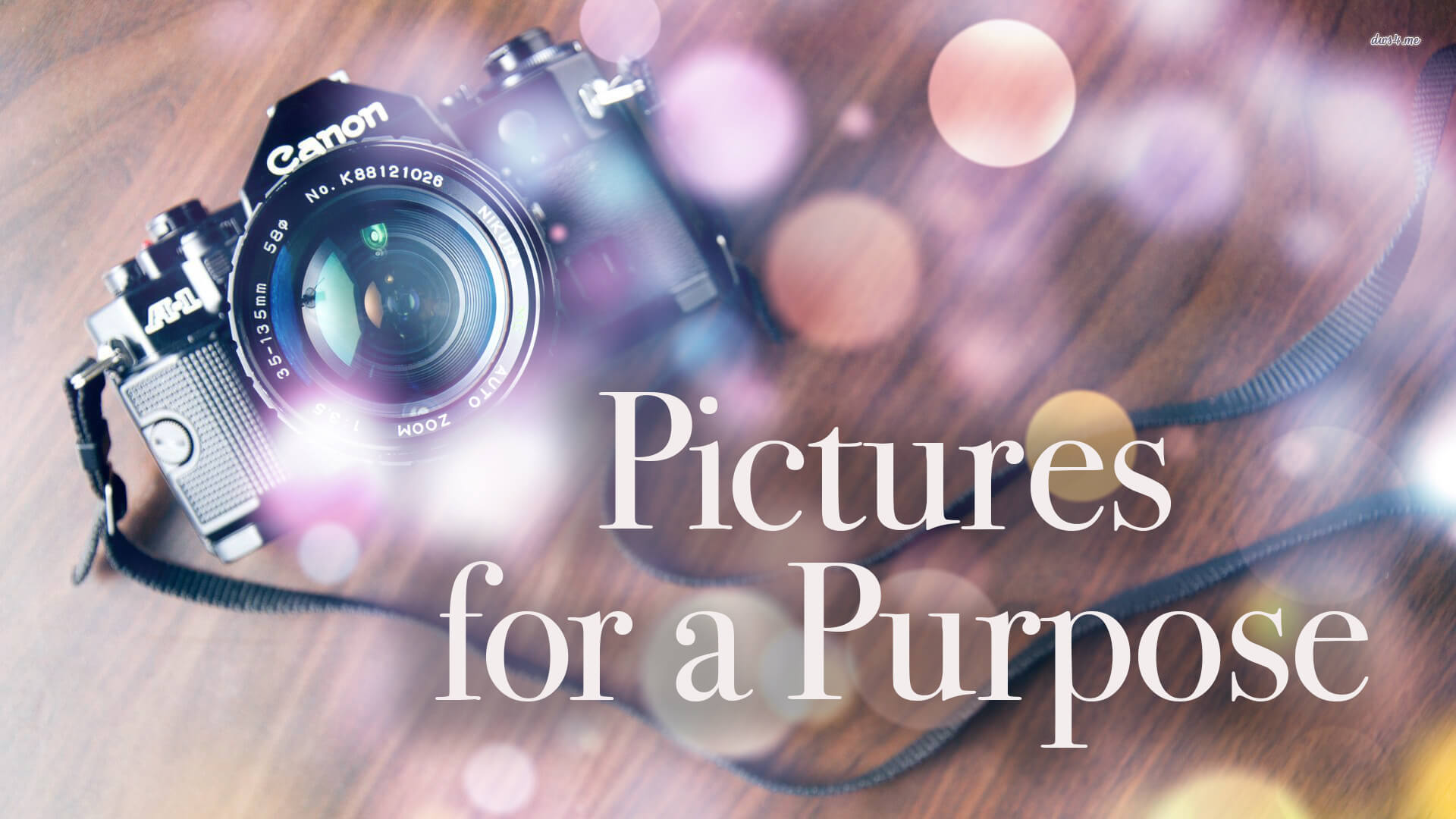 Pictures for a Purpose – November 17, 2018